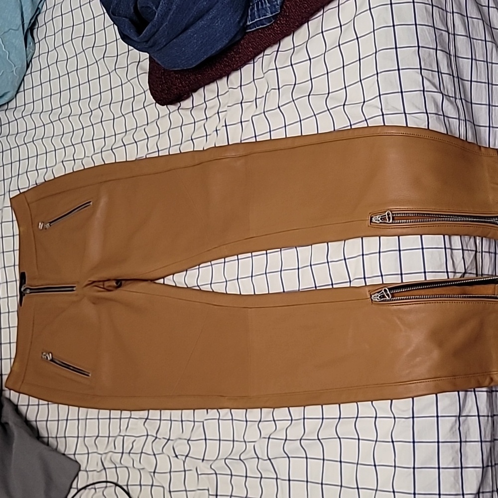 Rag & Bone Leather Pants size 4